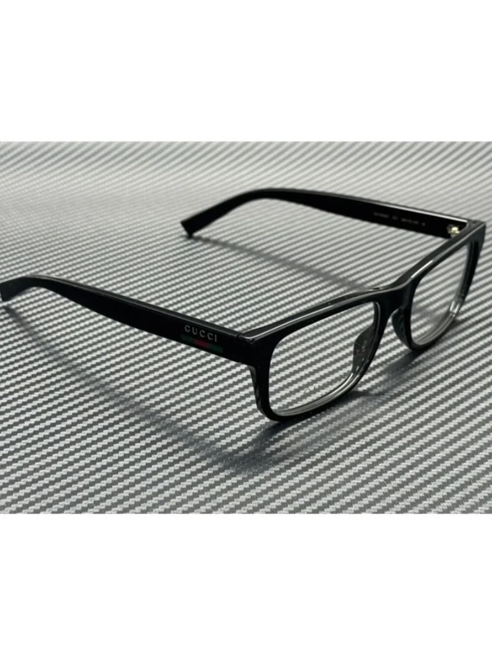 New Gucci Men Black Eyeglasses 56-18-145